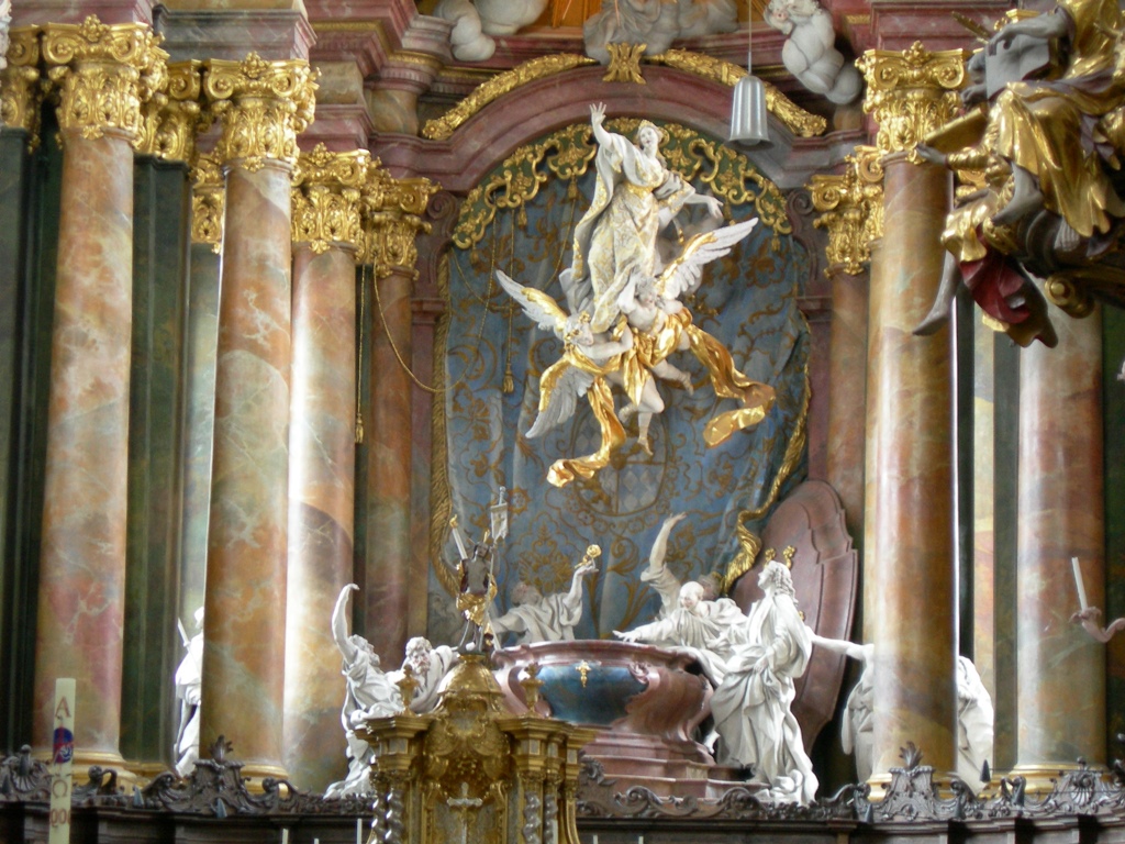 High Altar, Rohr Monastery Church, Egid Asam
